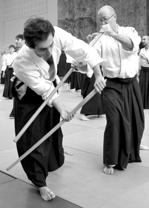 Travail du jo en aïkido traditionnel